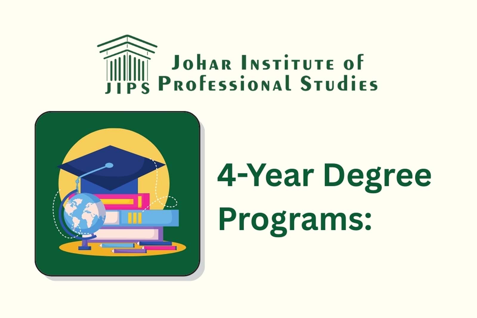 4-Year Degree Programs: