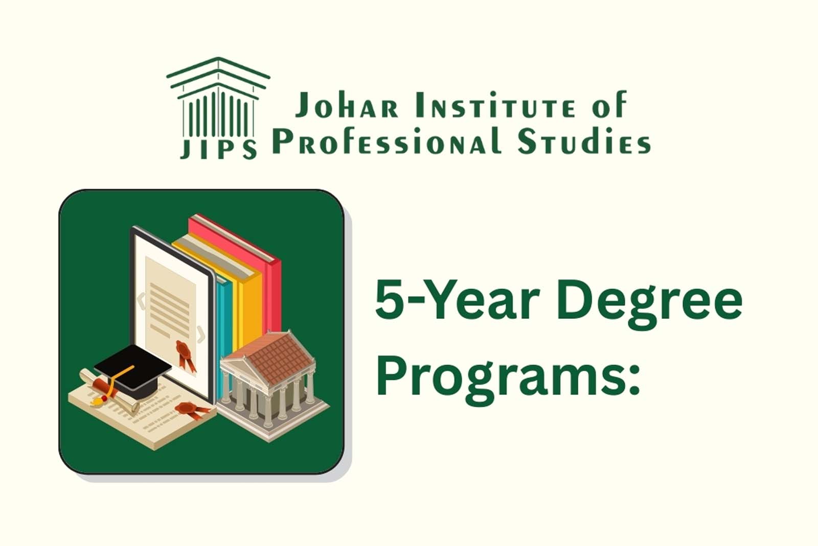 5-Year Degree Programs: